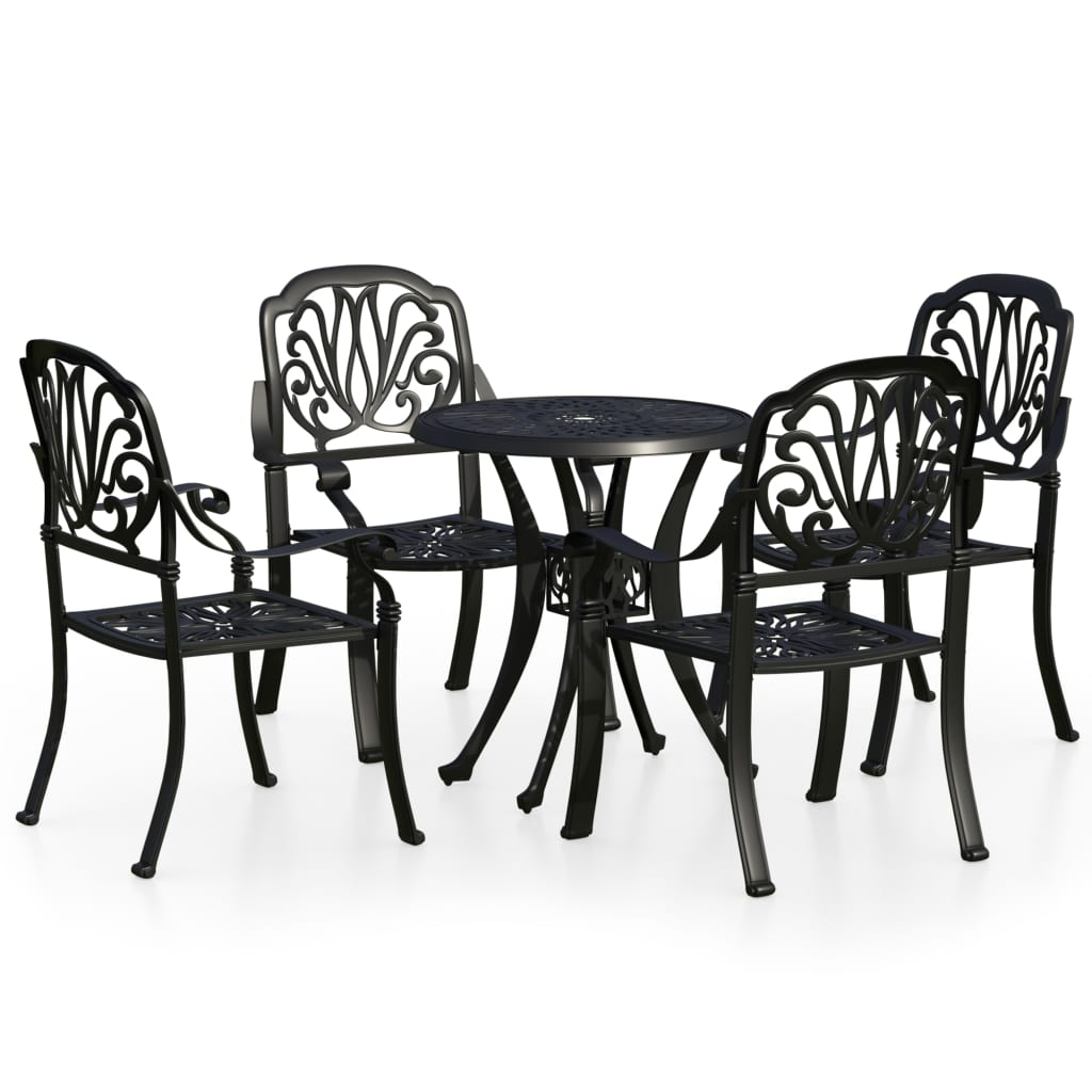 5-piece-bistro-set-cast-aluminum-black-2 At Willow and Wine USA!