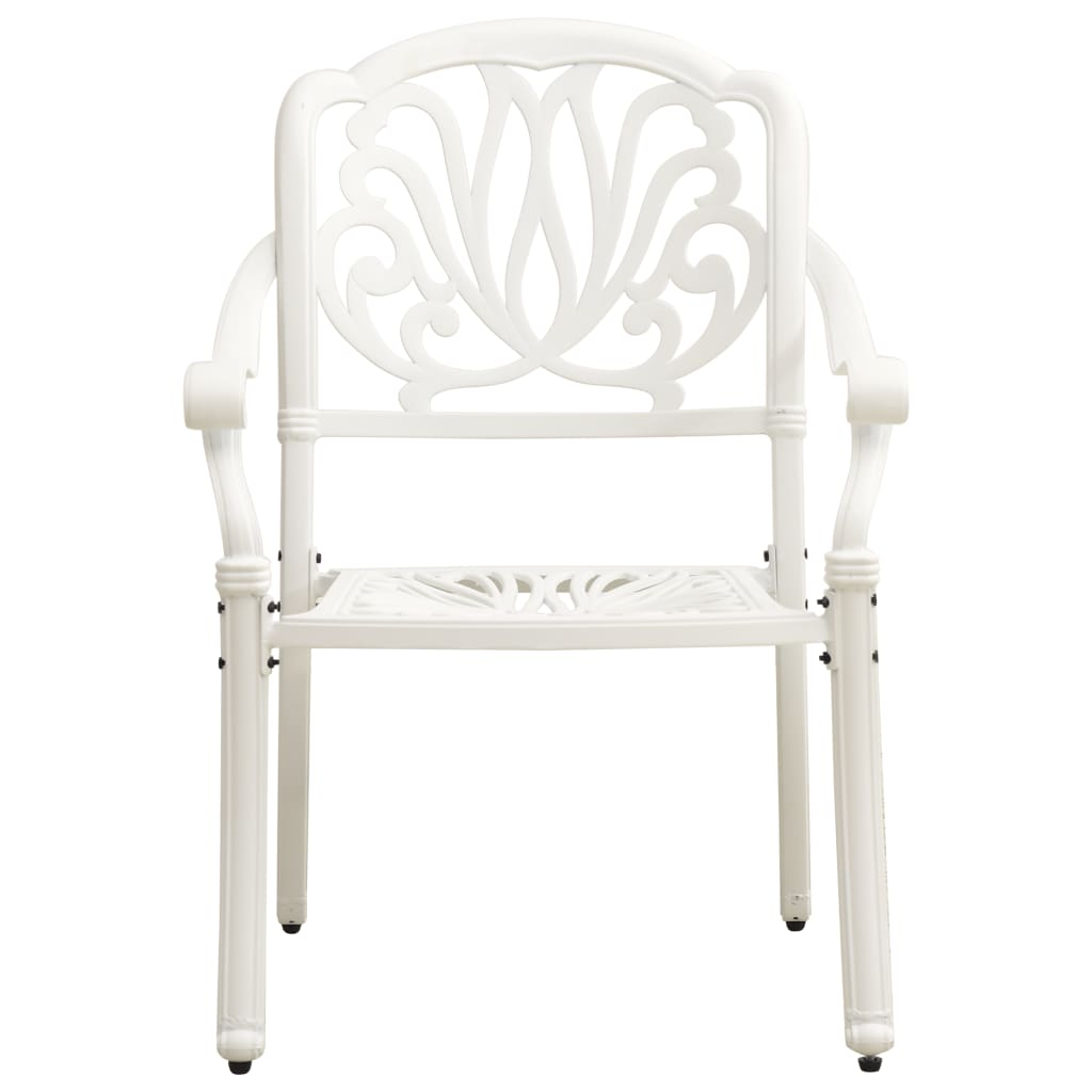 3-piece-bistro-set-cast-aluminum-white At Willow and Wine USA!