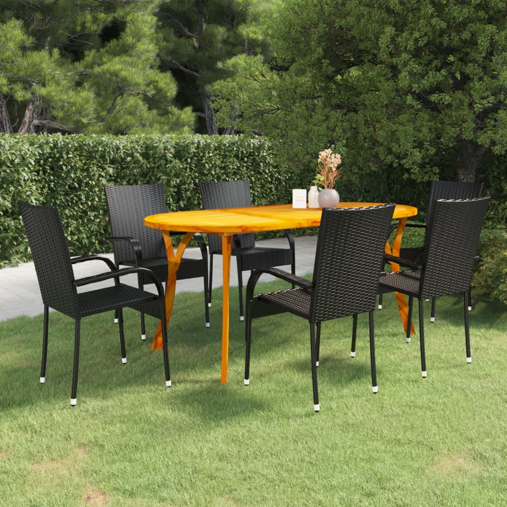 7-piece-patio-dining-set-brown-1 At Willow and Wine USA!