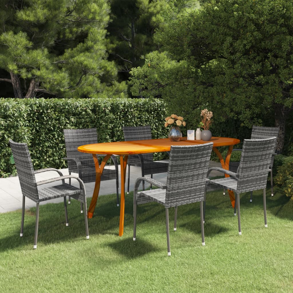 7-piece-patio-dining-set-brown-1 At Willow and Wine USA!