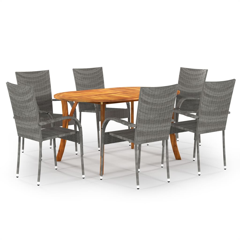 7-piece-patio-dining-set-brown-1 At Willow and Wine USA!