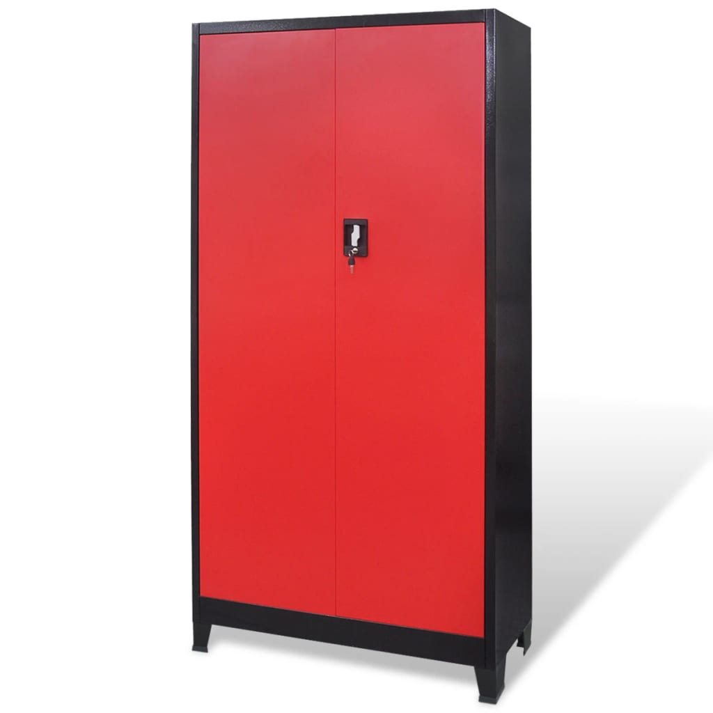 tool-cabinet-with-tool-chest-steel-35-4-x15-7-x70-9-red-and-black At Willow and Wine USA!