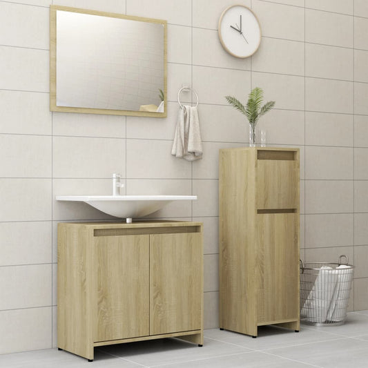 3-piece-bathroom-furniture-set-sonoma-oak-engineered-wood At Willow and Wine USA!