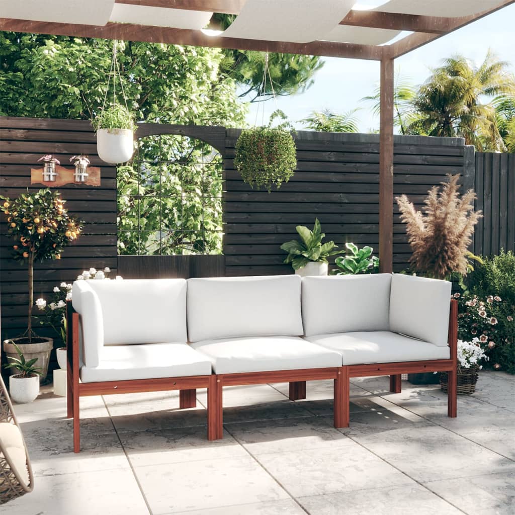 6-piece-patio-lounge-set-with-cushions-cream-solid-acacia-wood At Willow and Wine USA!