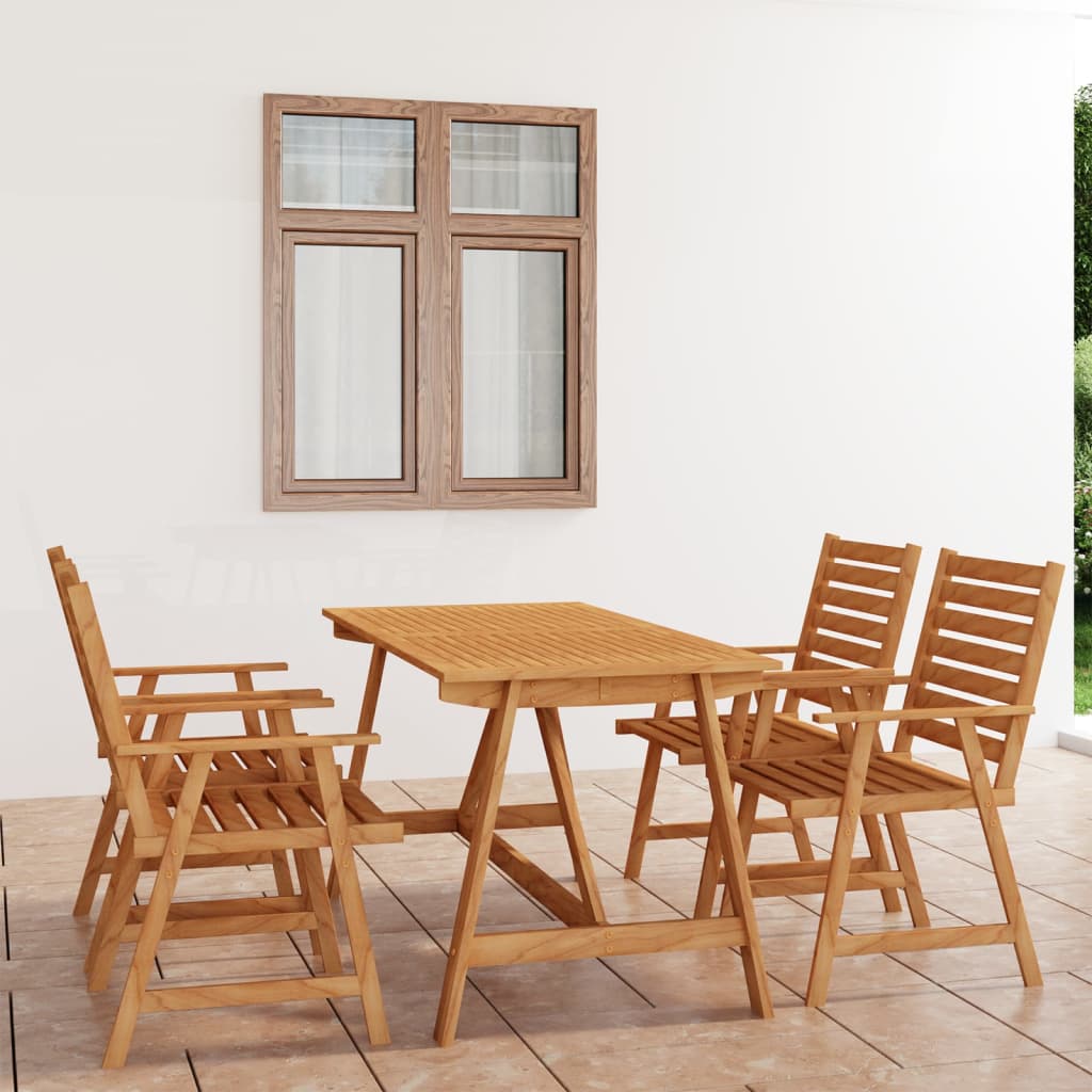 5-piece-patio-dining-set-solid-acacia-wood-1 At Willow and Wine USA!