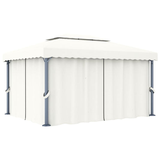 gazebo-with-curtain-13-1-x9-8-cream-white-aluminum At Willow and Wine USA!