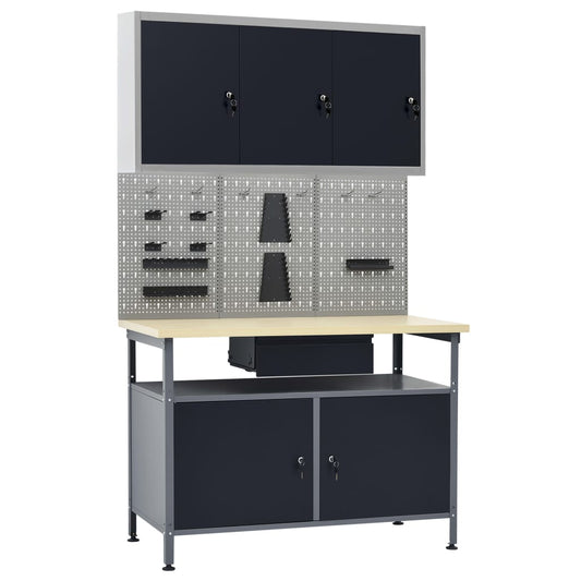 workbench-with-three-wall-panels-and-one-cabinet-4 At Willow and Wine USA!