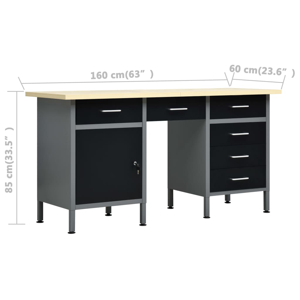 workbench-with-four-wall-panels-and-two-cabinets-3 At Willow and Wine USA!