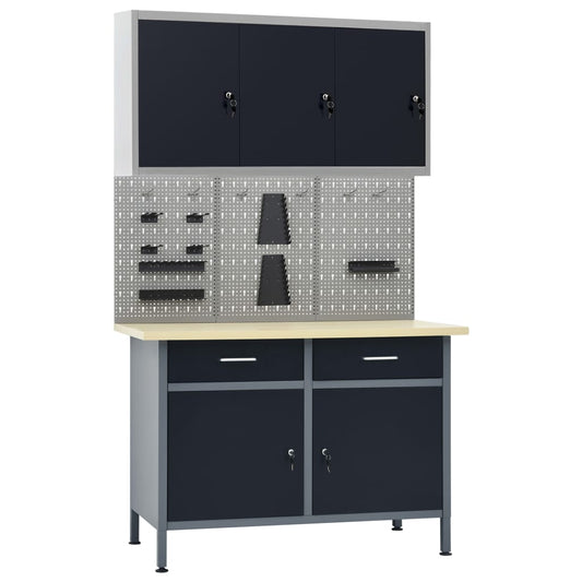 workbench-with-three-wall-panels-and-one-cabinet-1 At Willow and Wine USA!