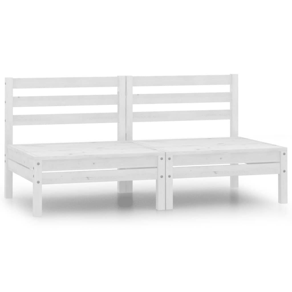 patio-2-seater-sofa-white-solid-pinewood At Willow and Wine USA!