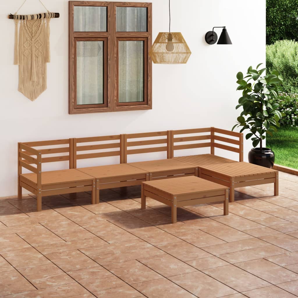 6-piece-patio-lounge-set-solid-pinewood-white At Willow and Wine USA!