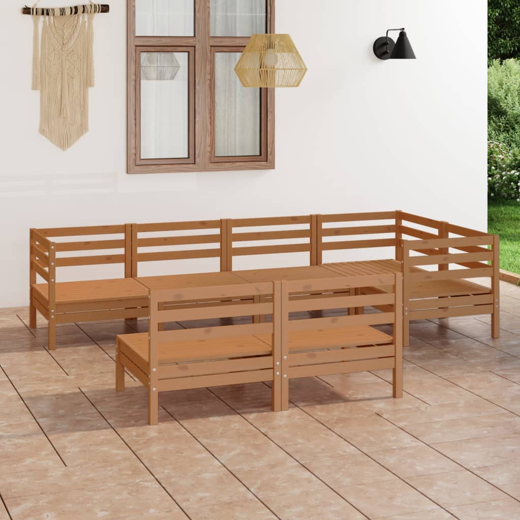 7-piece-patio-lounge-set-solid-pinewood-2 At Willow and Wine USA!