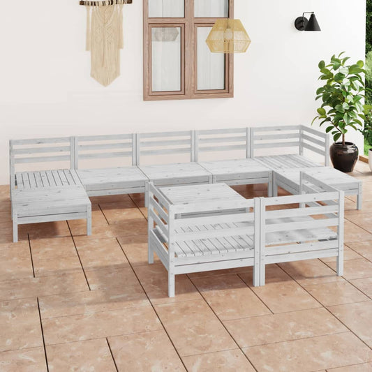 10-piece-patio-lounge-set-white-solid-pinewood-1 At Willow and Wine USA!