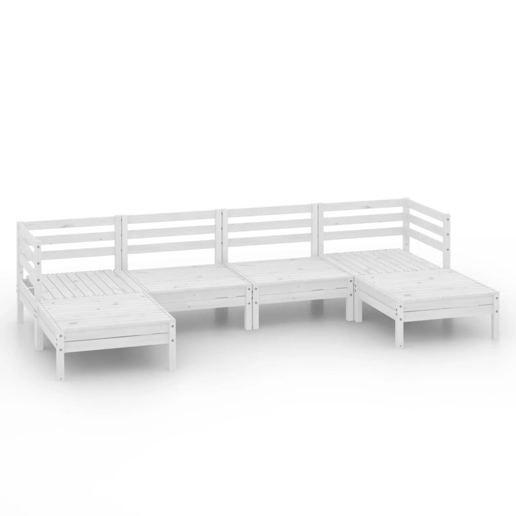 6-piece-patio-lounge-set-white-solid-pinewood-2 At Willow and Wine USA!