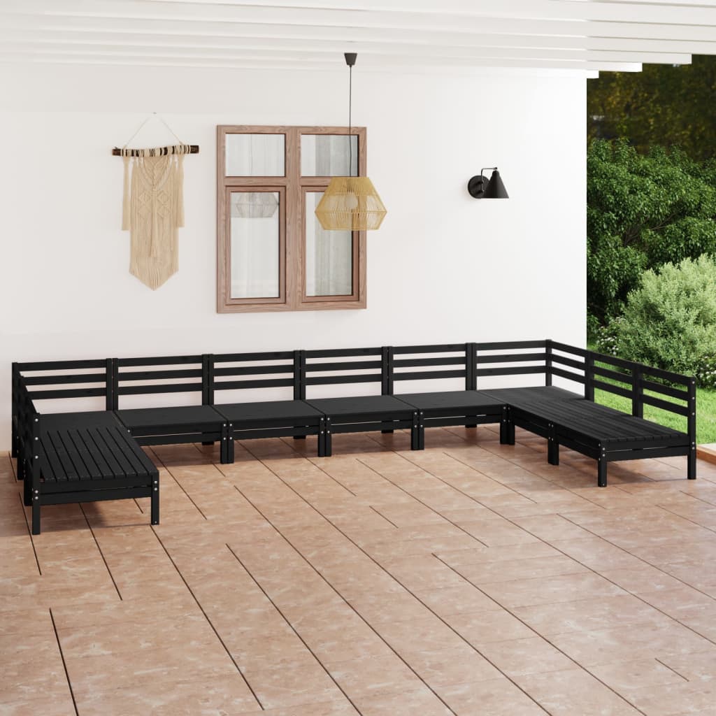 10-piece-patio-lounge-set-gray-solid-pinewood-2 At Willow and Wine USA!