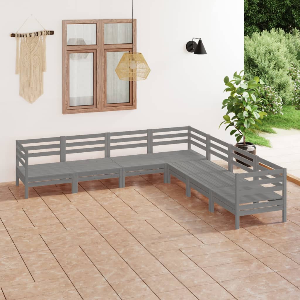 7-piece-patio-lounge-set-solid-pinewood-white-2 At Willow and Wine USA!