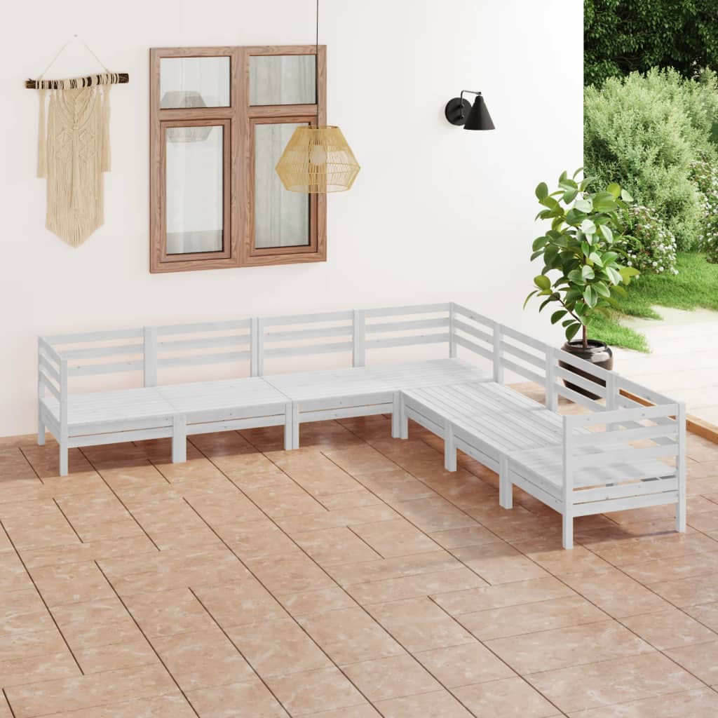 7-piece-patio-lounge-set-solid-pinewood-white-2 At Willow and Wine USA!