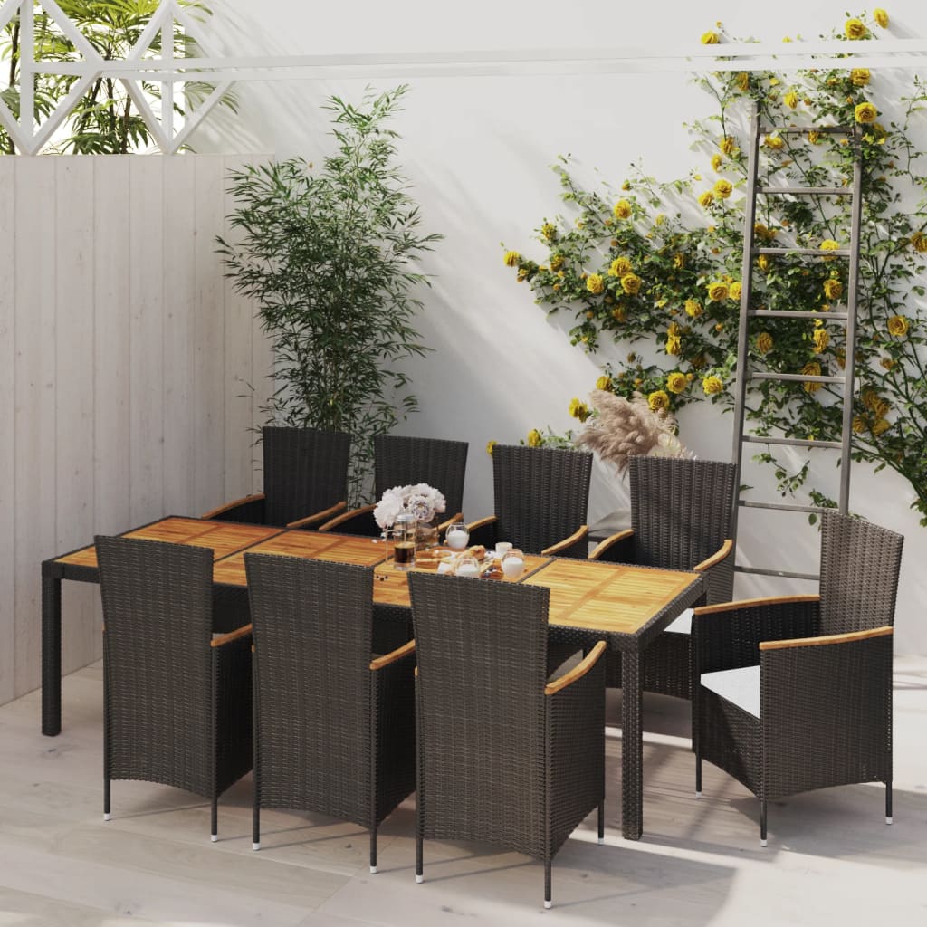 7-piece-patio-dining-set-with-cushions-poly-rattan At Willow and Wine USA!