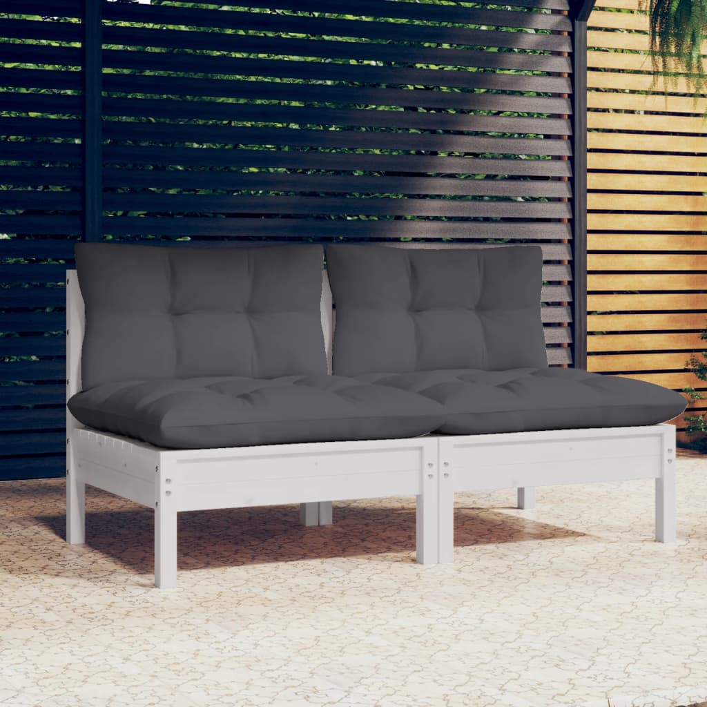 2-seater-patio-sofa-with-cream-cushions-solid-pinewood-1 At Willow and Wine USA!