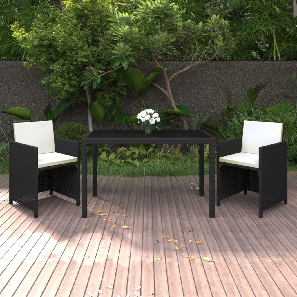 5-piece-patio-dining-set-with-cushions-poly-rattan-beige-2 At Willow and Wine USA!