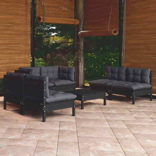 7-piece-patio-lounge-set-with-cushions-solid-pinewood-10 At Willow and Wine USA!