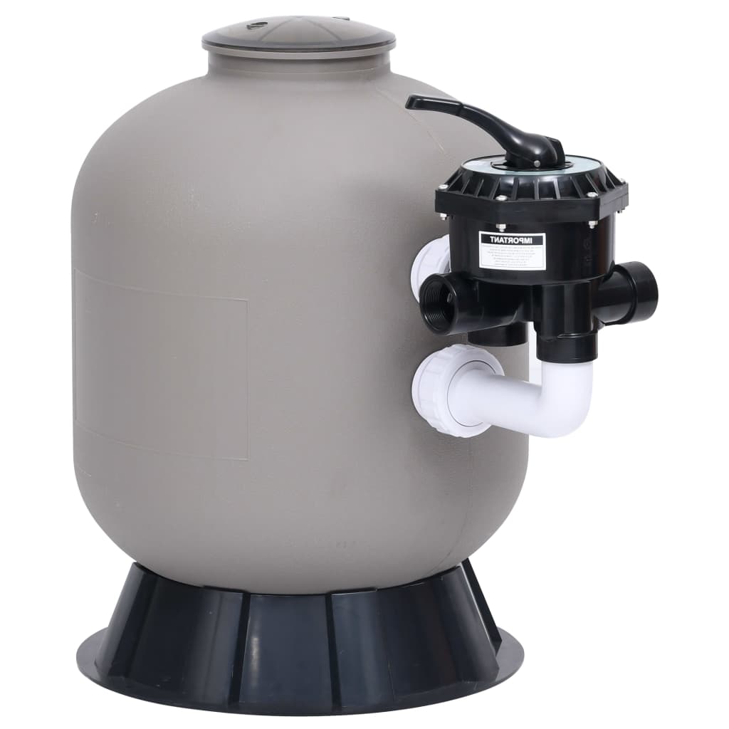 pool-sand-filter-with-side-mount-6-way-valve-gray At Willow and Wine USA!