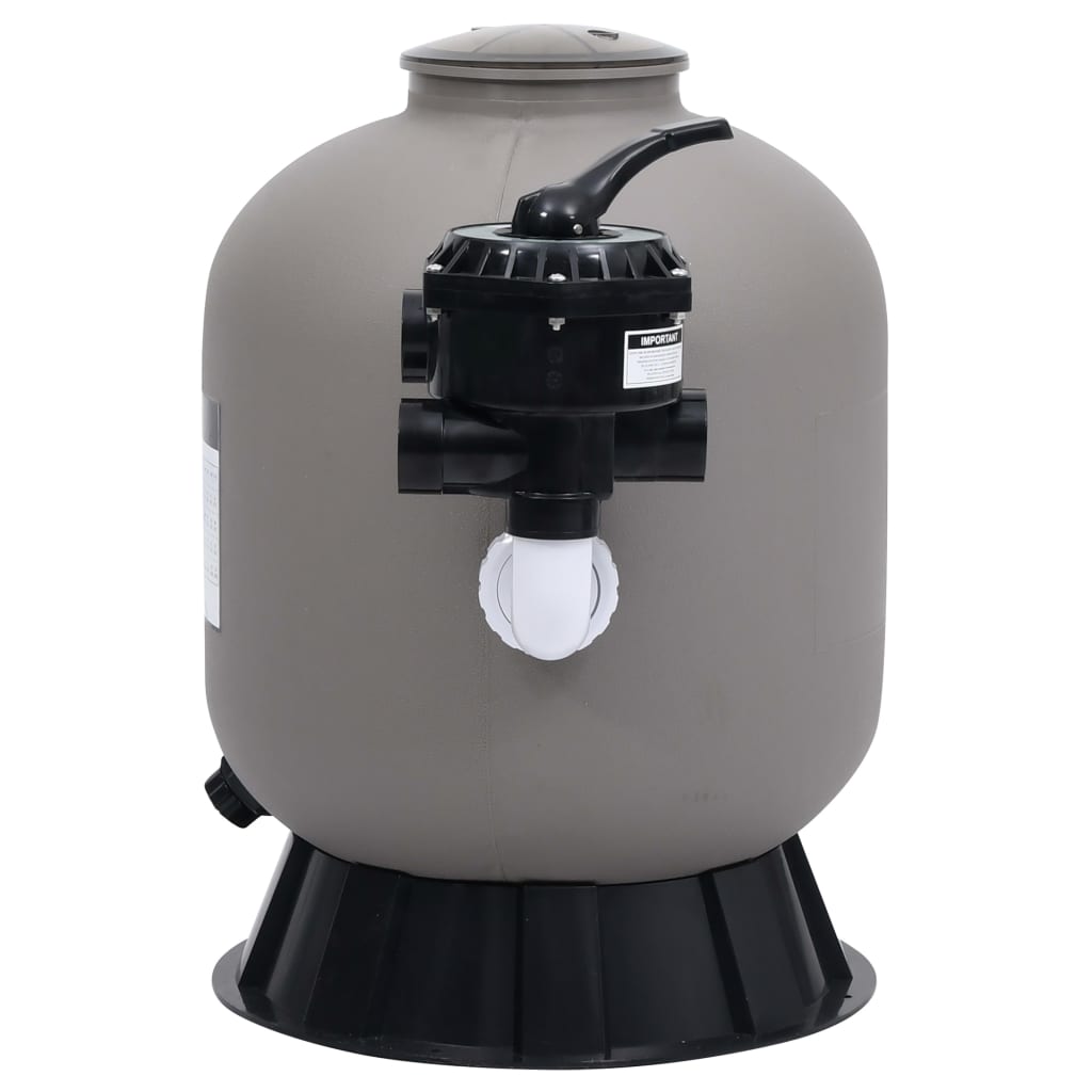 pool-sand-filter-with-side-mount-6-way-valve-gray At Willow and Wine USA!