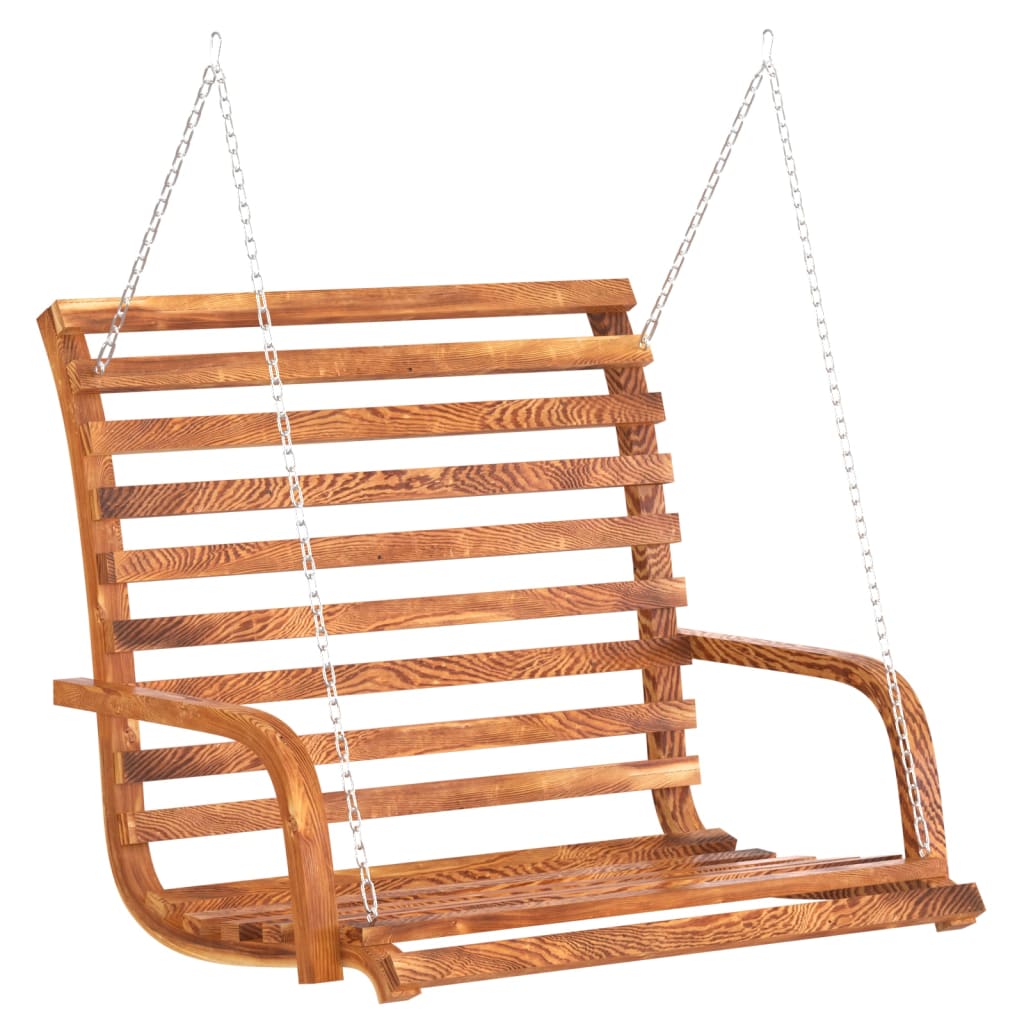 swing-bench-solid-wood-bent-with-teak-finish-49-6-x24-8-x36-2 At Willow and Wine USA!