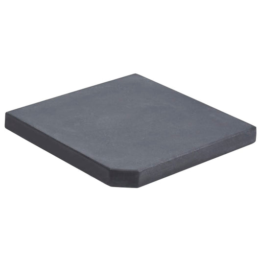 umbrella-weight-plate-black-granite-square-55-1-lb At Willow and Wine USA!