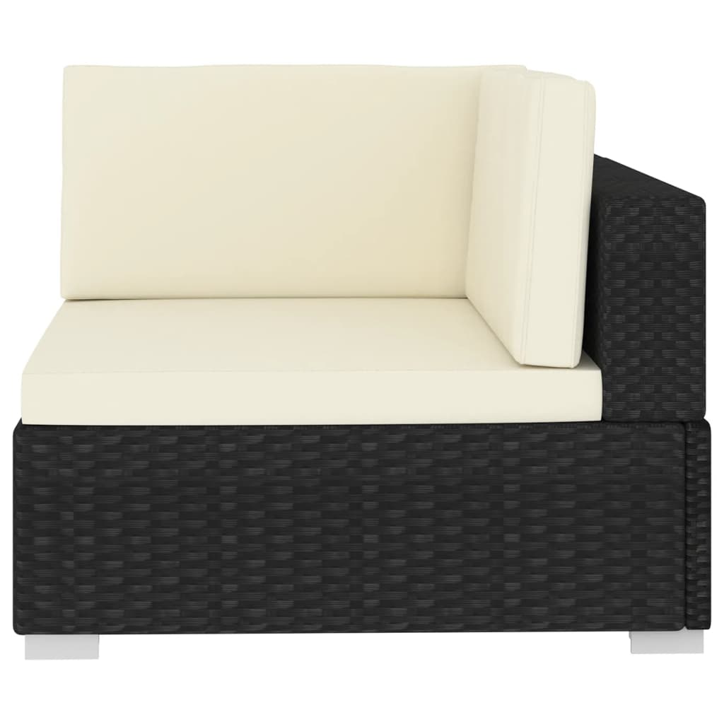 2-piece-patio-sofa-set-with-cushions-poly-rattan-black At Willow and Wine USA!