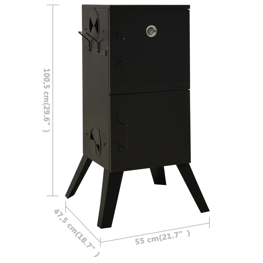 Smoker Oven 21.7"x18.7"x39.6" Steel