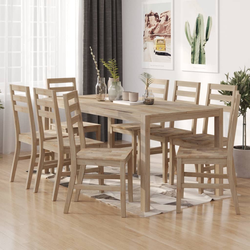 dining-chairs-4-pcs-solid-acacia-wood At Willow and Wine USA!