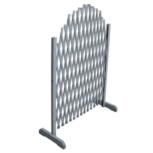 trellis-fence-solid-firwood-5-9-x3-3-gray At Willow and Wine USA!