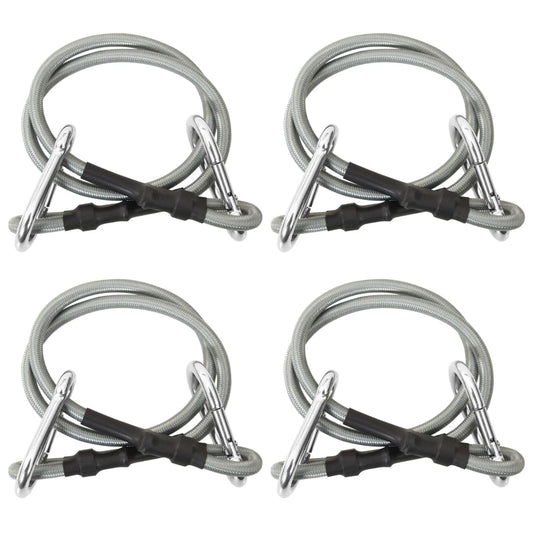 ropes-with-carabiner-4-pcs-rubber At Willow and Wine USA!