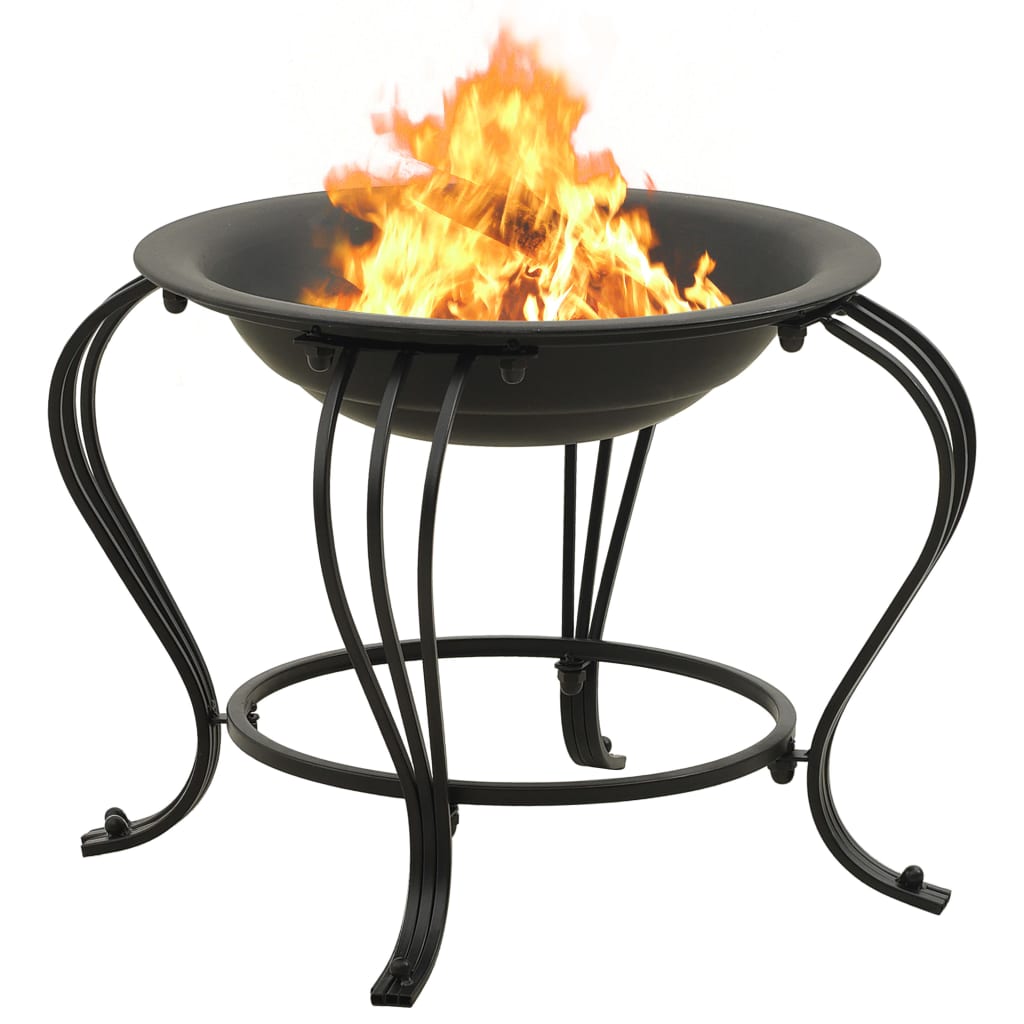 fire-pit-with-poker-19-3-steel At Willow and Wine USA!