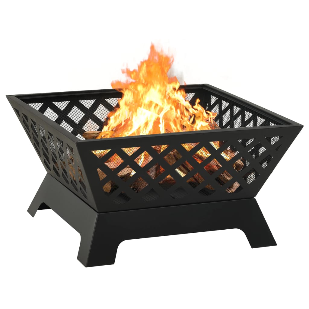 fire-pit-with-poker-25-2-xxl-steel At Willow and Wine USA!