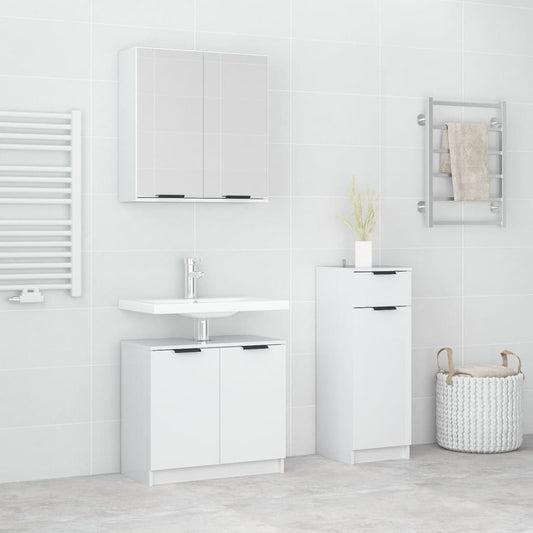 3-piece-bathroom-cabinet-set-high-gloss-white-engineered-wood At Willow and Wine USA!