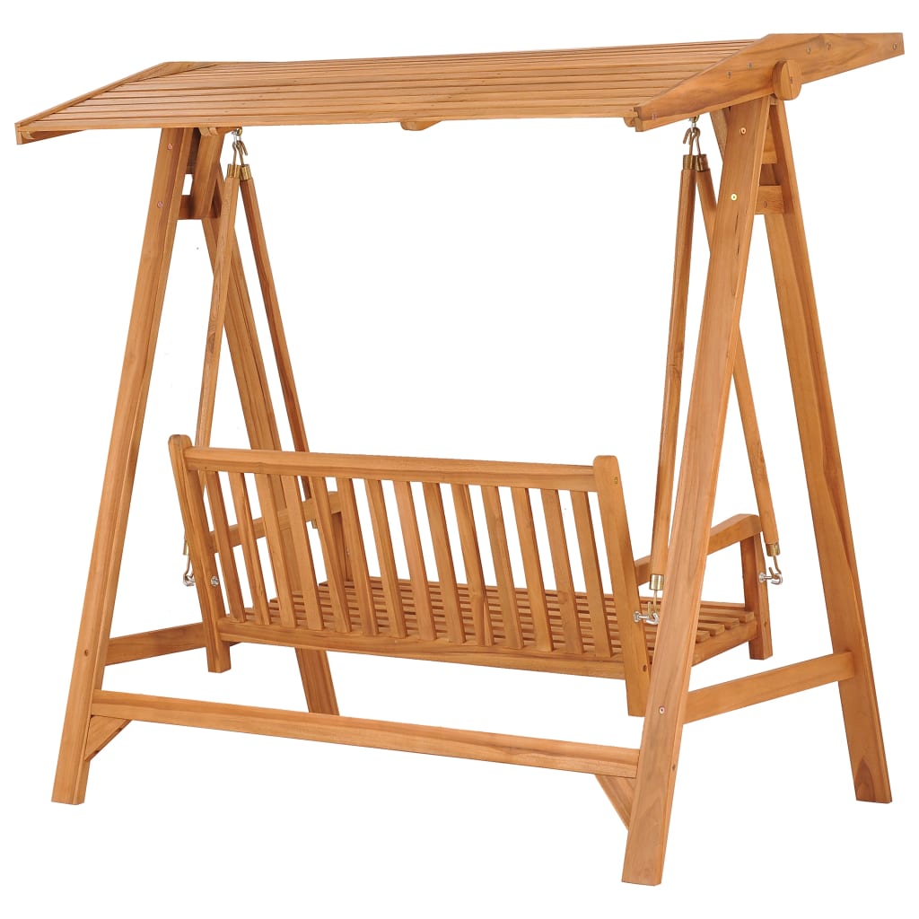 swing-bench-66-9-solid-teak-wood At Willow and Wine USA!