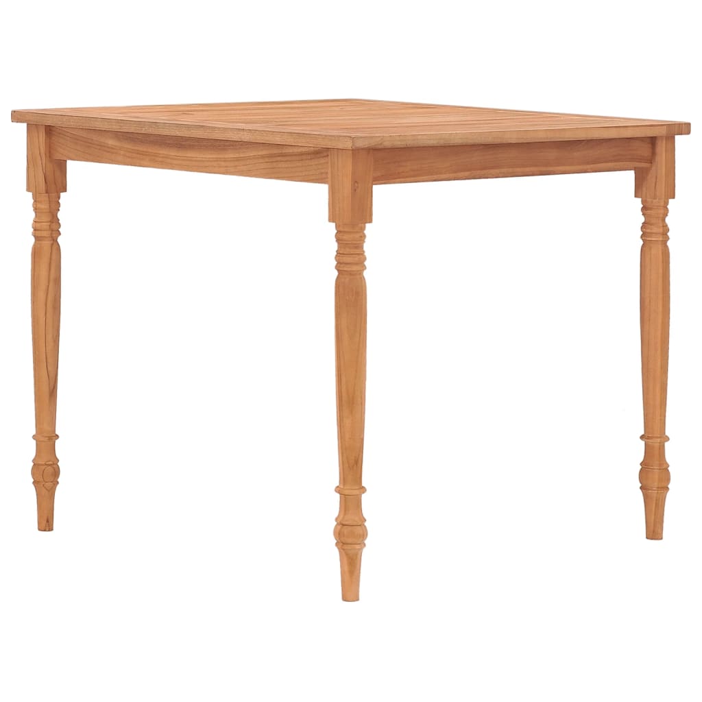 batavia-table-33-5-x33-5-x29-5-solid-teak-wood At Willow and Wine USA!
