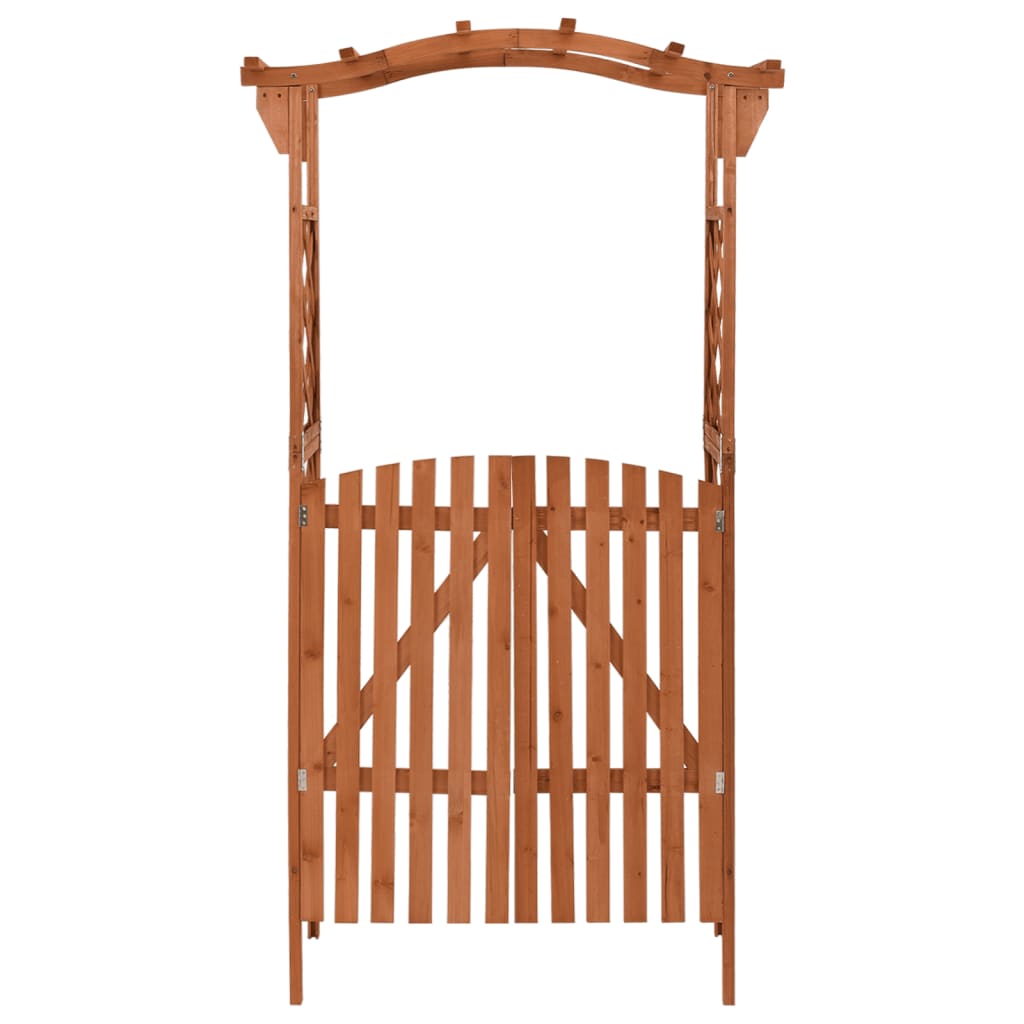 pergola-with-gate-45-7-x15-7-x80-3-solid-firwood At Willow and Wine USA!