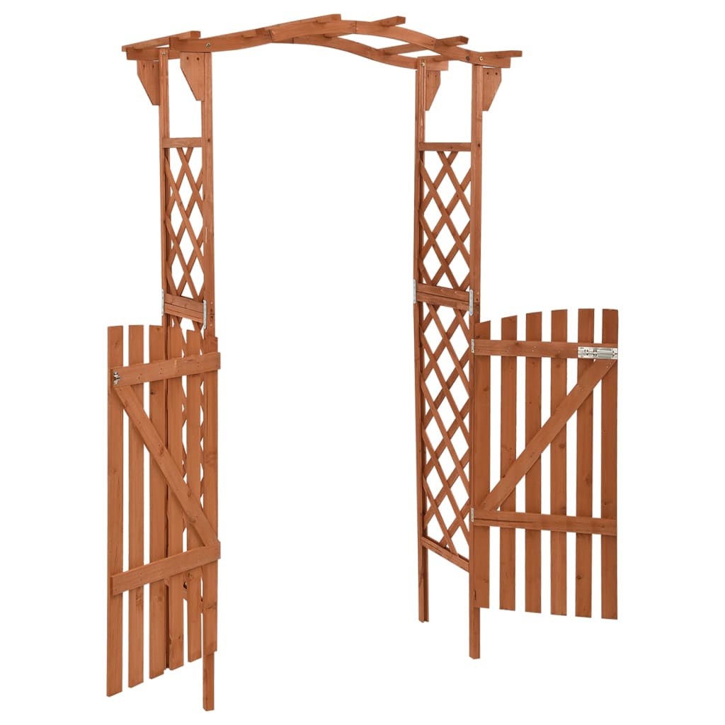 pergola-with-gate-45-7-x15-7-x80-3-solid-firwood At Willow and Wine USA!