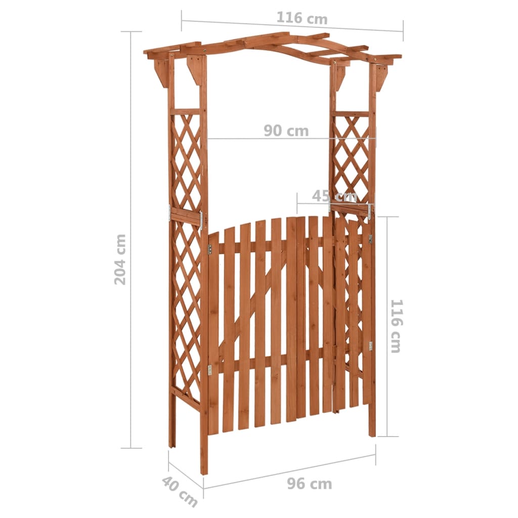 pergola-with-gate-45-7-x15-7-x80-3-solid-firwood At Willow and Wine USA!