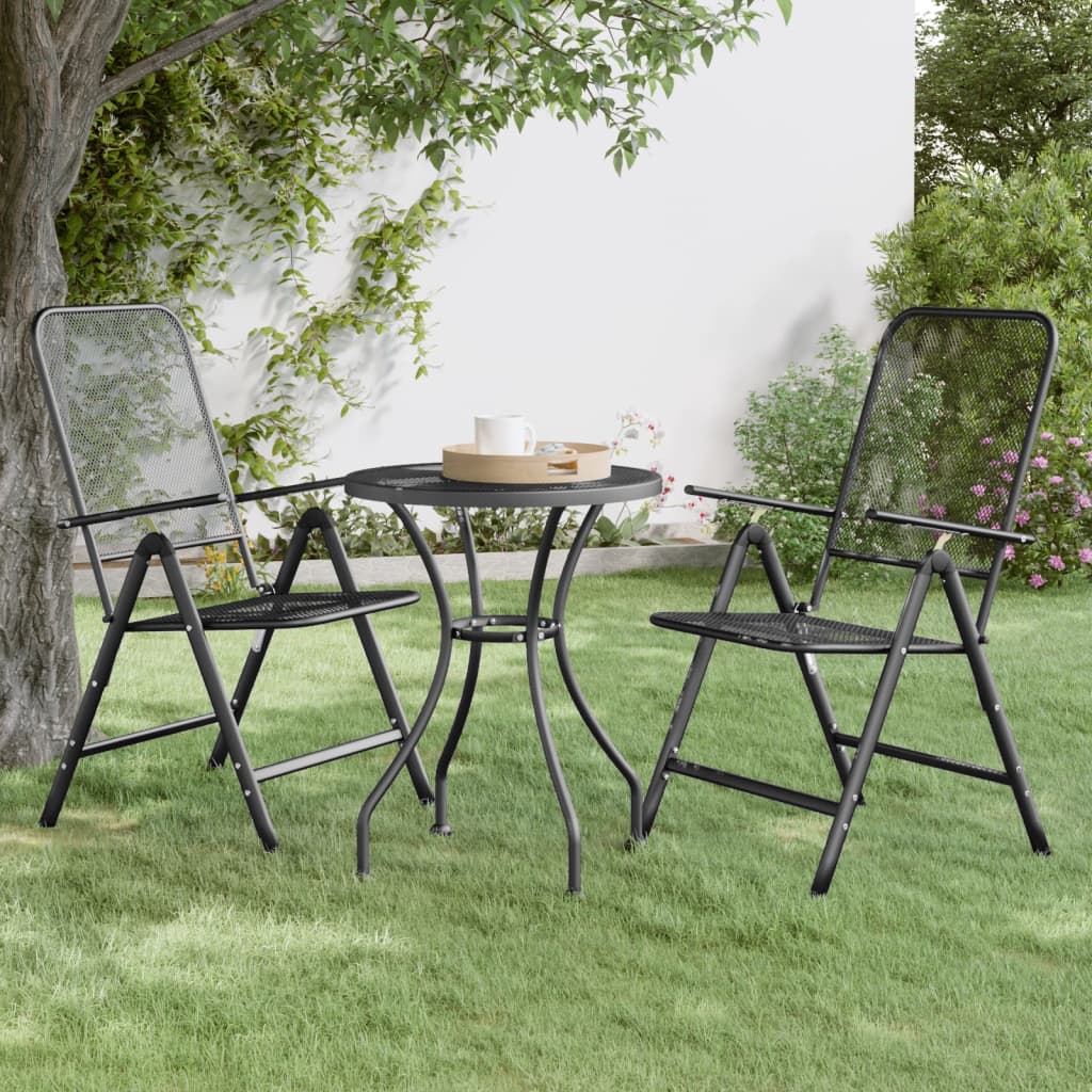 patio-table-o23-6-x28-3-expanded-metal-mesh-anthracite At Willow and Wine USA!