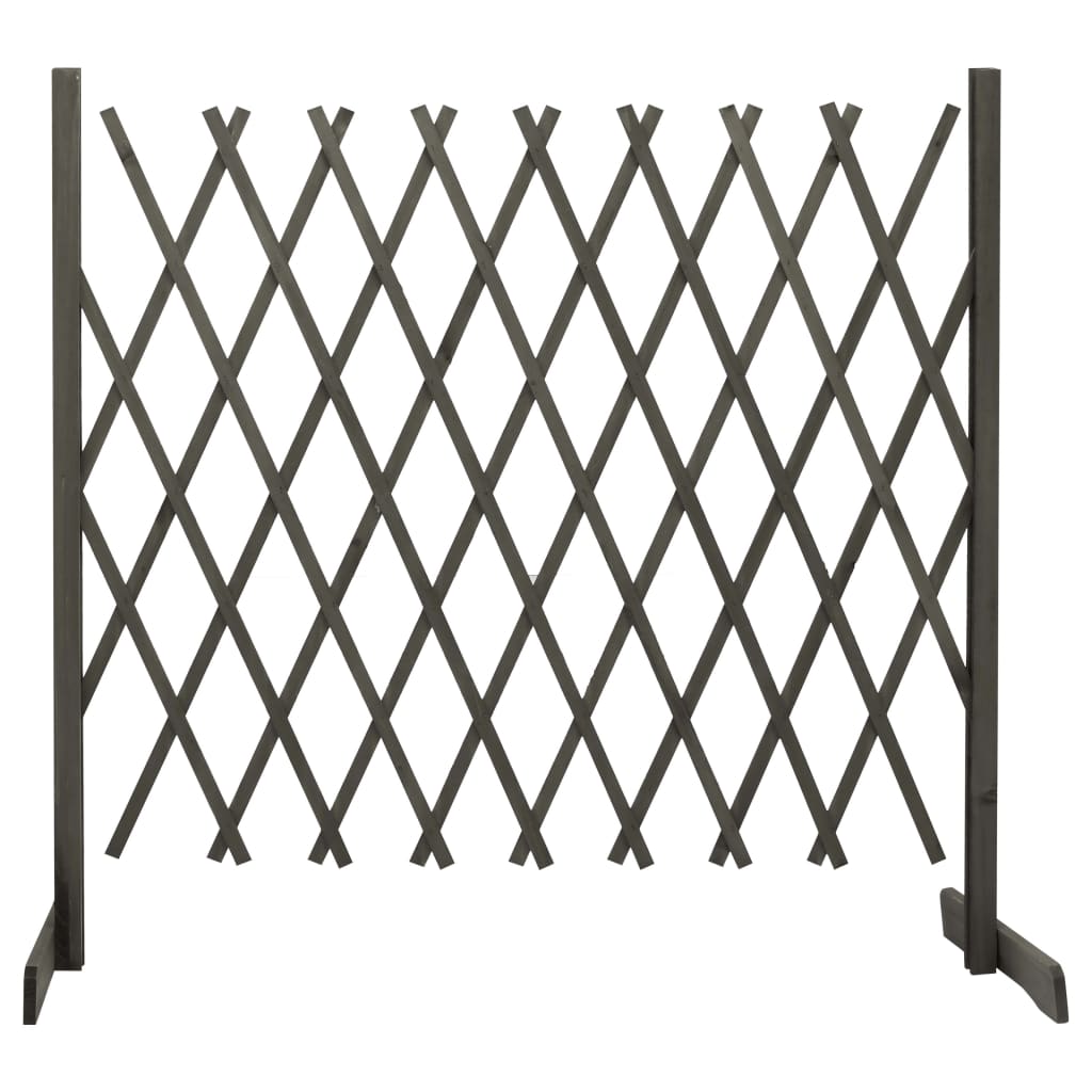 garden-trellis-fence-gray-59-1-x31-5-solid-firwood At Willow and Wine USA!