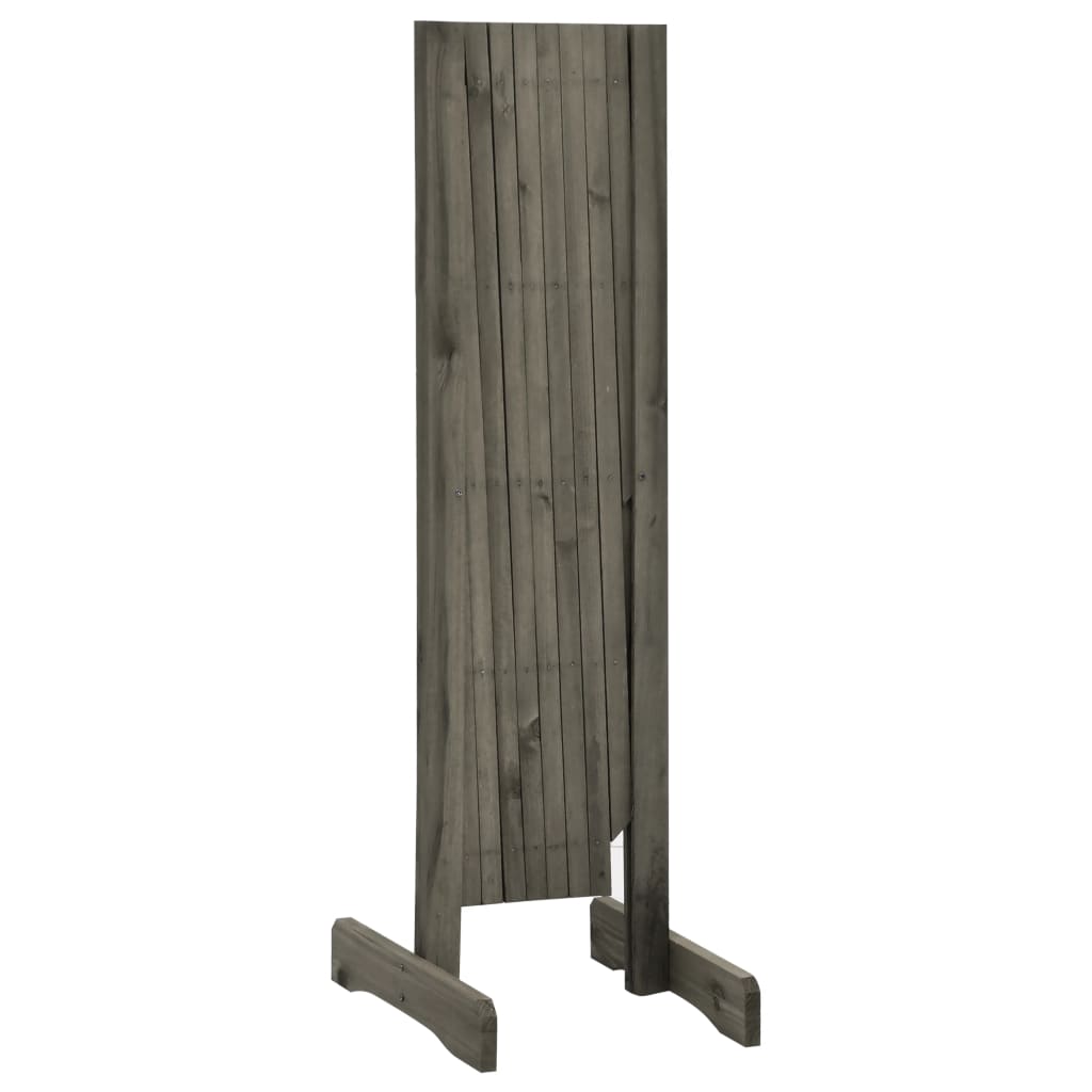 garden-trellis-fence-gray-59-1-x31-5-solid-firwood At Willow and Wine USA!