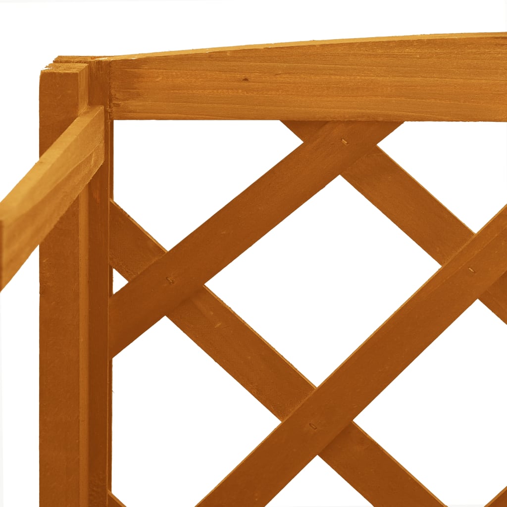 plant-stand-with-trellis-orange-23-6-x11-8-x55-1-solid-firwood At Willow and Wine USA!