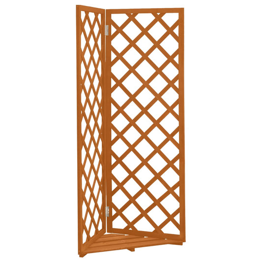 corner-trellis-orange-19-7-x19-7-x57-1-solid-firwood At Willow and Wine USA!