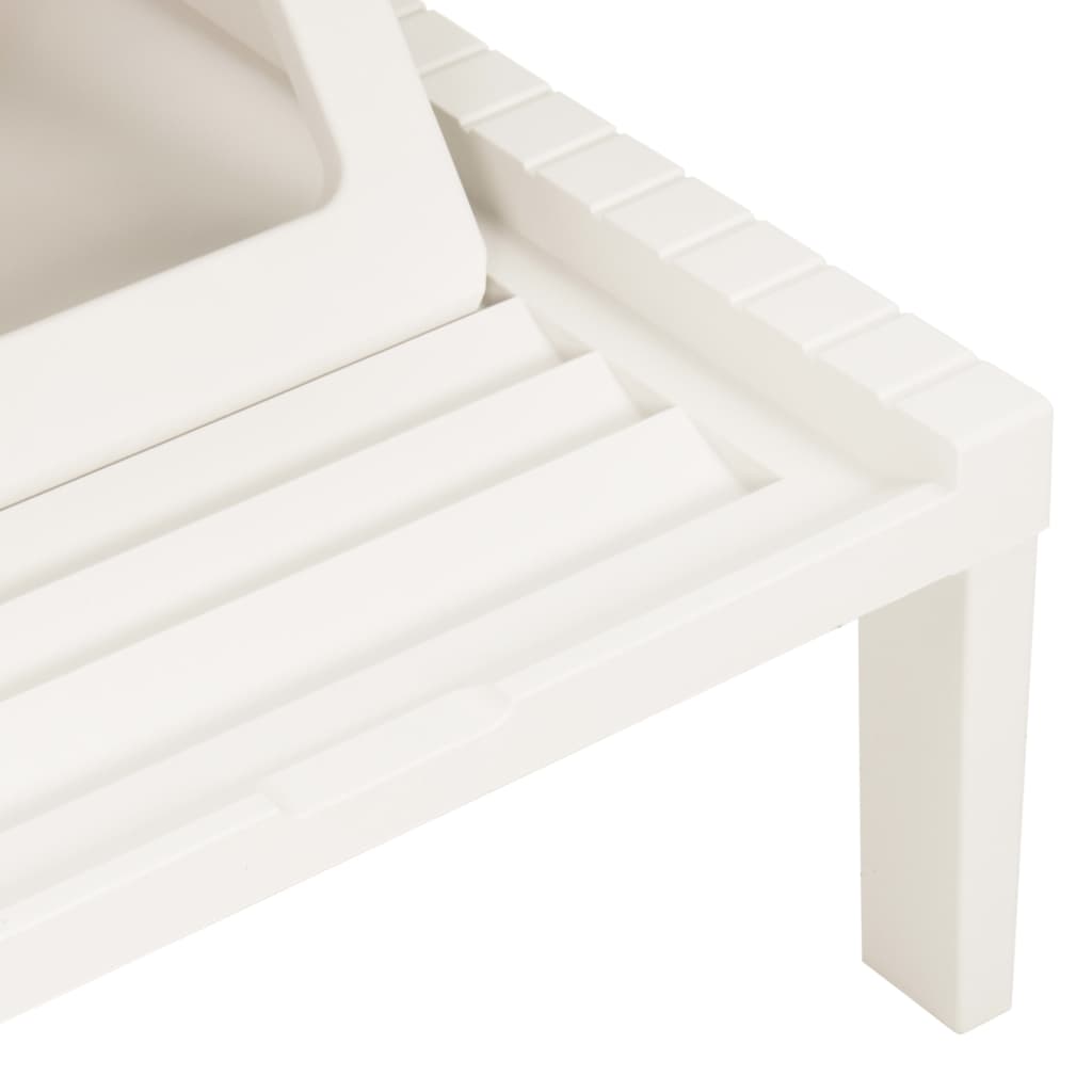 sun-lounger-plastic-white At Willow and Wine USA!