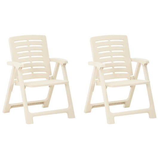 patio-chairs-2-pcs-plastic-white At Willow and Wine USA!