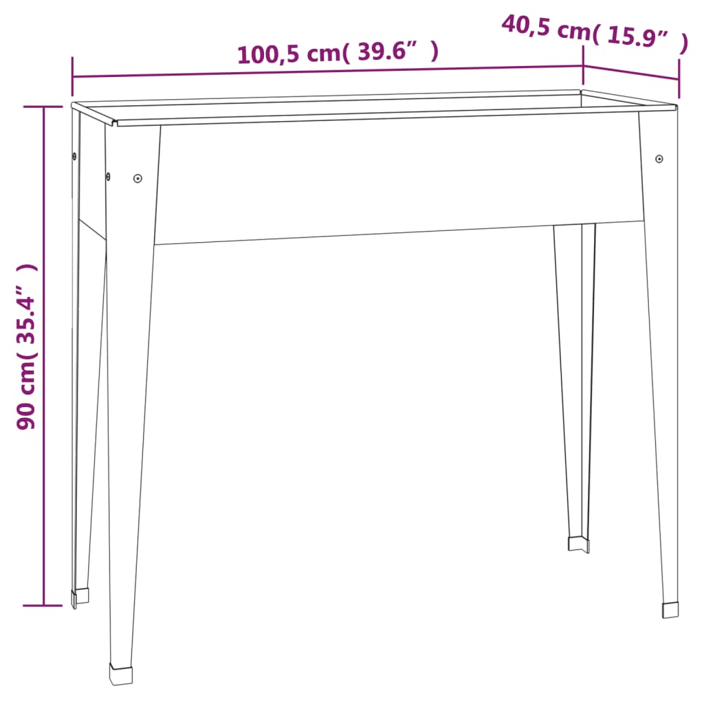 garden-planters-2-pcs-galvanized-steel At Willow and Wine USA!